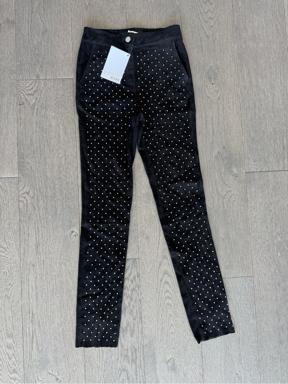 Nour Hammour suede pants